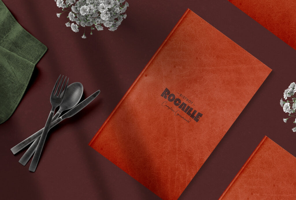 Design de marque Bistrot Rocaille
