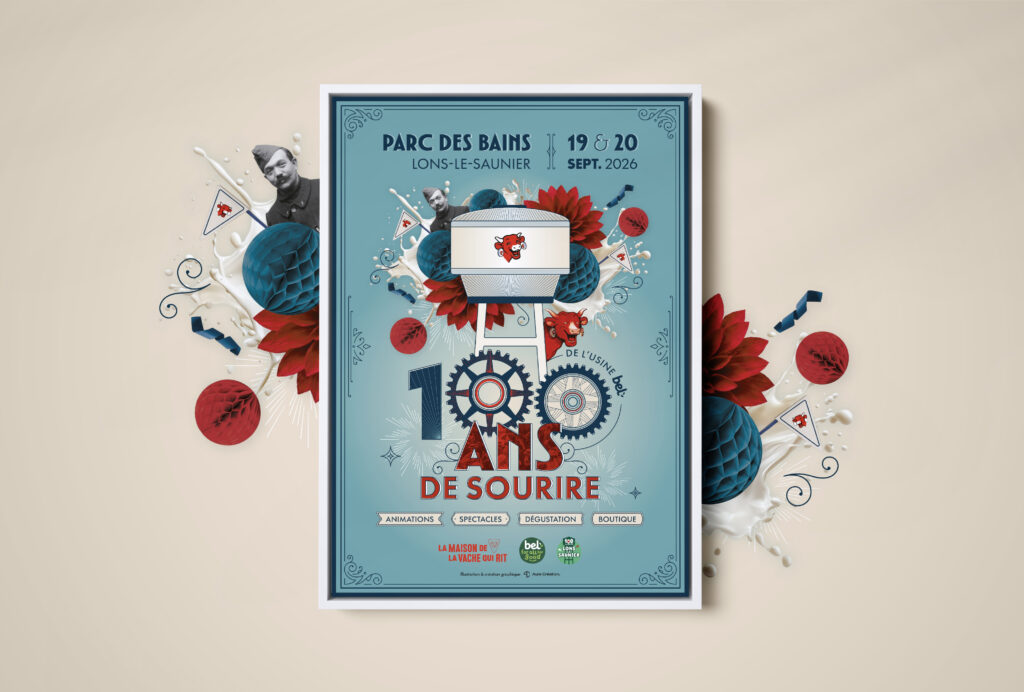 Affiche La maison de la vache qui rit
